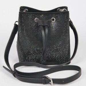 Rhinestone Bucket Bag